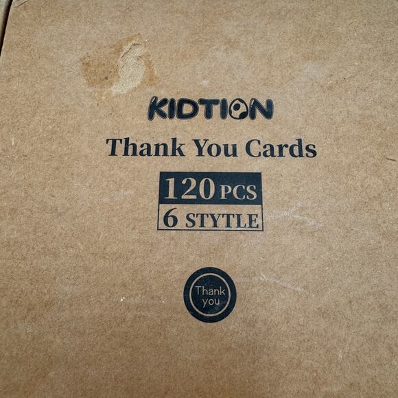 Thank You Notes Notecard Box and Envelopes 60 cards - Picture 2 of 8